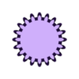 [10]Bevel_gear1.stl Horloge terrestre imprimée en 3D
