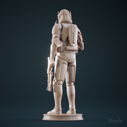 ⭐ Commander Cody Order 66 Figurine Star Wars・ STL File for