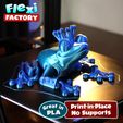 Dan-Sopala-Flexi-Factory-Frog_Plate01.jpg Flexi Print-in-Place Frog Prince and Princess Prusa and Bambu painted 3mf files now added!