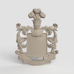 Тигр-шпилька.602.jpg 3Dmodel STL  Сoat of arms of a medieval city