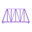 truss-section-L_fixed.stl HO SCALE: Modular Truss Bridge