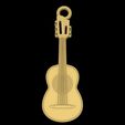1.1.jpg Guitar pendant music jewelry 3D print model