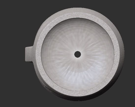 top.jpg Fichier STL Pot de fleurs minimaliste・Plan pour imprimante 3D à télécharger, eddycp