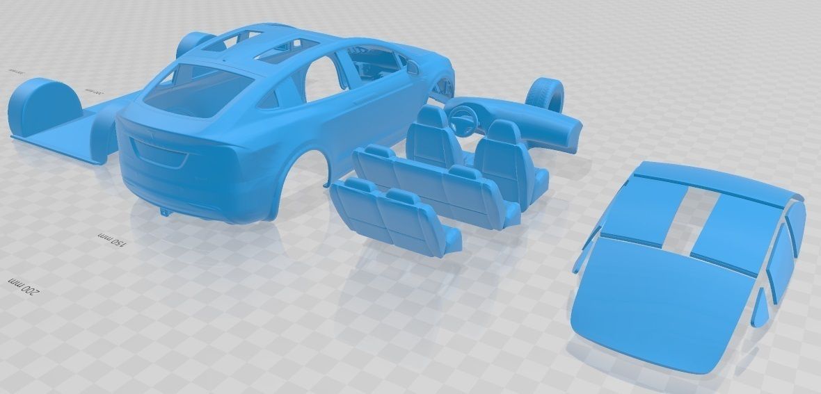 3d file tesla model x 2017 printable car 3d printable design to download cults