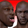 Cover.jpg Michael Jordan basketball player 2 versions bust