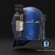 10003-1.jpg Heavy Mandalorian Helmet - 3D Print Files