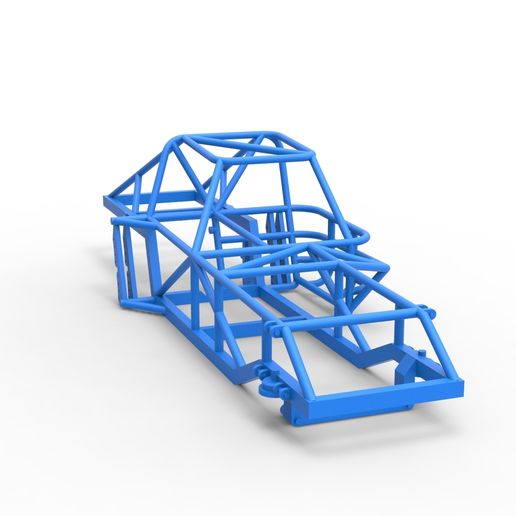 19.jpg Diecast Frame of Dirt Modified stock car Scale 1:25