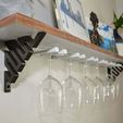 DSC_4693.jpg Wine Glass Holder Brackets for Shelf