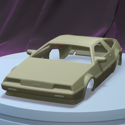 a.png STL file DeLorean DMC 12 1981 (1/24) Printable Car Body・3D printer design to download