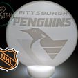 IMG_20230330_184906834.jpg Pittsburgh Penguins HOCKEY PUCK LIGHT