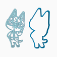 sdfgsghsdhjdgjfdh.png STL file RAYMOND 2 CUTTER COOKIE / ANIMAL CROSSING /NINTENDO SWITCH・3D printable model to download