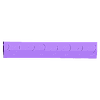 filo 2-2 sanami shinazugawa.stl katana de Sanemi Shinazugawa de Kimetsu no Yaiba / Demon Slayer