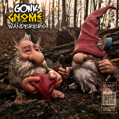 AD_Miniatures_52.png Fichier STL Gonk Gnome Wanderers・Objet pour impression 3D à télécharger