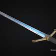 render3.png Bartok Medieval Obi-Wan Ep 3 Lightsaber Sword - 3D Print Files