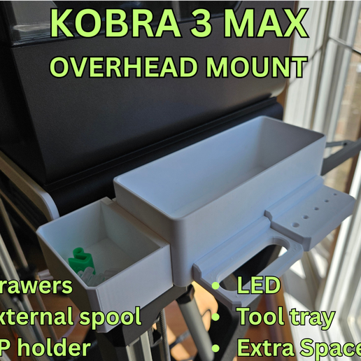 k3.png ANYCUBIC KOBRA 3 MAX ACE-PRO OVERHEAD MOUNT