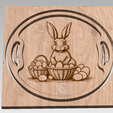 2.png Easter Bunny Tray 4 - Digital Files for CNC Router (svg, dxf, eps, ai, pdf)