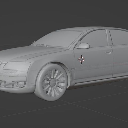 AUDI A8 D3 scaled 1:43 3D model