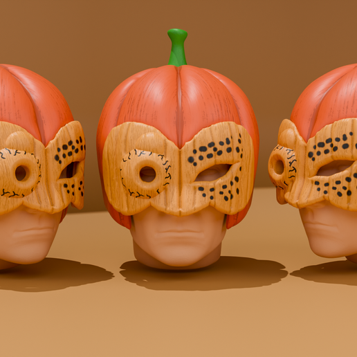 1.png Pumpkin Night mask Cosplay