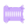 RasPi3Case-Bottom-NoScrew.stl RPi + PoE + GPIO extended pins