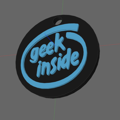 pontiac.png STL file geek inside keychain・3D print design to download