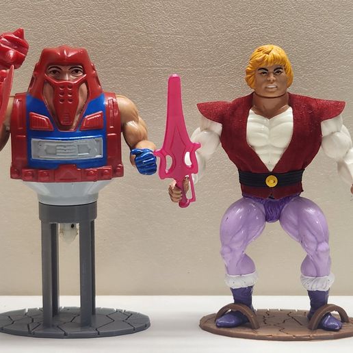 🧸 MOTU Rotar / Twistoid Figure Stand・ STL File for 3D printing・Cults