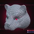 Squid_Game_bear_vip_mask_3d_print_model_12.jpg Squid Game Mask - Bear Vip Mask for Cosplay
