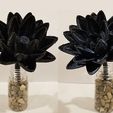 37edaf26-088f-4a1c-a44f-8e7b29fe08d6.jpg MTG Black Lotus Flower Display Piece - Magic The Gathering Desk Toy