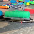 IMG_0853.jpg N scale Model Train Tank Car #1 Inspired from Utrecht Centraal by Socrates
