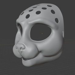 cat1.jpg Fichier STL Fursuit headbase cat・Plan à imprimer en 3D à télécharger