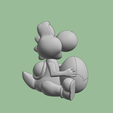 A5.png YOSHI POPCORN BUCKET - Cut in parts - SUPER MARIO GALAXY