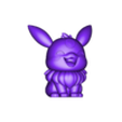 umbreon tiny chibi.stl eevee eevolutions tiny chibi collection X 9