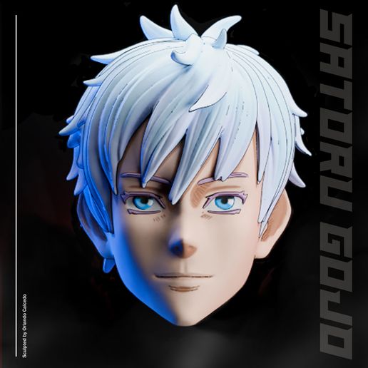 SATORU GOJO NORMAL HEAD ACTION FIGURE