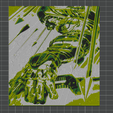 Captura-de-pantalla-9798.png Green Arrow DC Frame/Painting/Picture/Cuadro with Relief 4 Colors 3MF for AMS