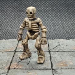 20210526_211801.jpg Free STL file Skeleton Miniature, Basic・3D printing idea to download