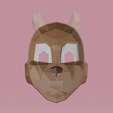 190.png Low Poly Squirrel Cosplay Mask