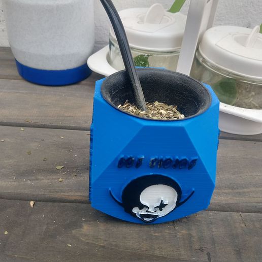 Mate Los Piojos - blue 3D model