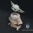 10250.jpg Grogu Figurine - Pose 1 - 3D Print Files