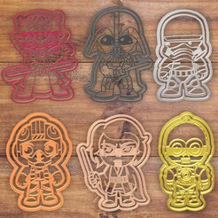 Todo.png Star Wars Cookie Cutter Set (Premium)
