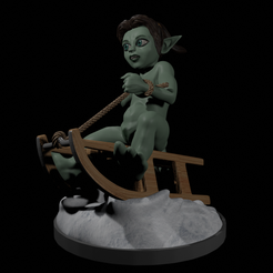 1.png Free STL file Goblin Girls Winter Fun 2・3D printing template to download