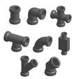 01-Pipes-12-mm.png Pipe Fittings Set 1/12 Scale - Pipe Fittings Set 1/12 Scale
