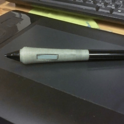 Capture d’écran 2018-04-30 à 13.49.50.png Archivo STL gratis Pinza para bolígrafo Wacom Intuos・Plan de impresión en 3D para descargar