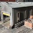 HO Scale Modern Two Stall Engine Shed