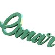 Omar.jpg Fichier 3D Noms personnalisés-Noms personnalisés・Idée pour impression 3D à télécharger