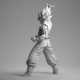 son_goku_00007.jpg Dragon Ball Super Saiyan Son Goku Kamehameha Spirit Bomb Genki dama 3D Printed Model