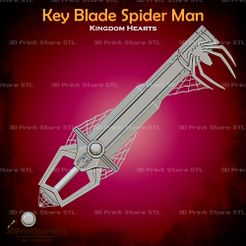 1.jpg Key Blade Spider Man From Kingdom Hearts - Fan Art 3D print model