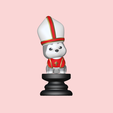 Dog-Chess-Bishop1.png Dog Chess Piece - Bishop