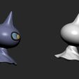 shuppet-7.jpg Pokemon -  Shuppet and Banette with 2 poses