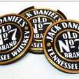 JDcoaste6.jpg Sous-verres à boire Jack Daniel's