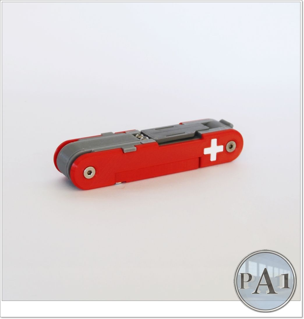 003.jpg Файл 3D Держатель для сотового телефона - SWISS KNIFE STYLE v2・Дизайн для загрузки и 3D-печати, PA1
