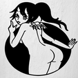 Imagen1-CHICA-DEMONIO.png ANIME DEMON GIRL ANIME WALL ART 2D DECORATION